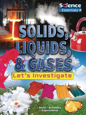 cover image of Solids, Liquids, & Gases